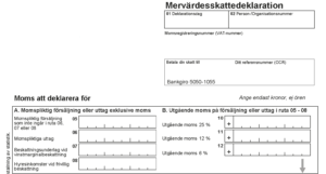 Deklarationstidpunkter 2025